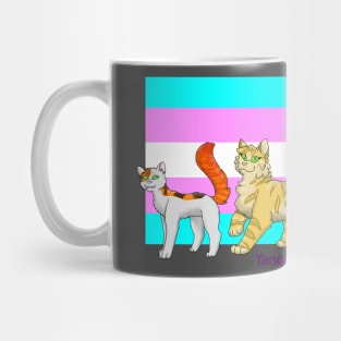 Trans Warrior Cats Mug